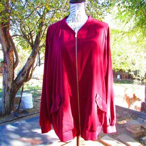 Susan Graver Magenta Soft Jacket